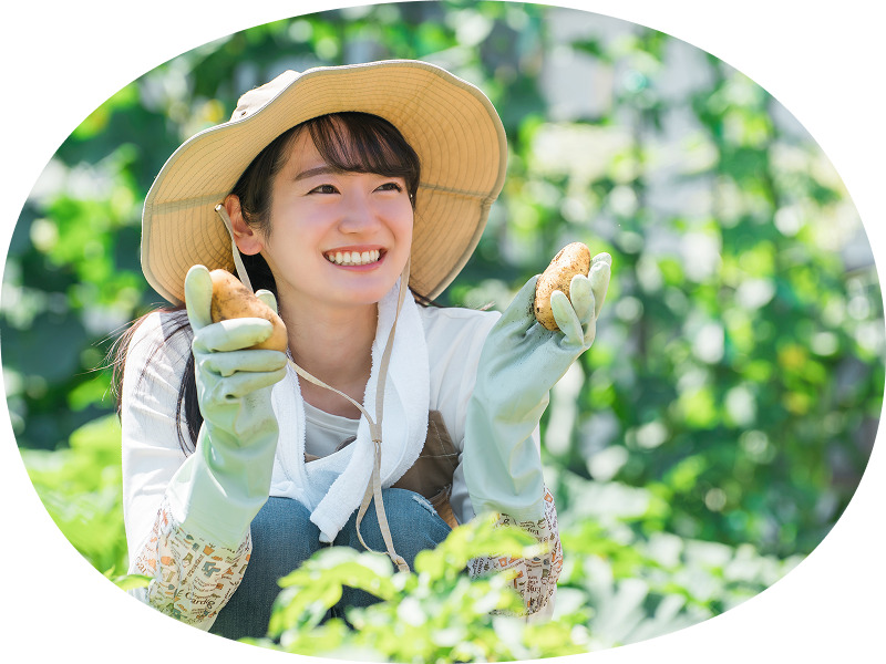 一人ひとりの栽培環境や目的に寄り添い、最適な商品と情報をご提供